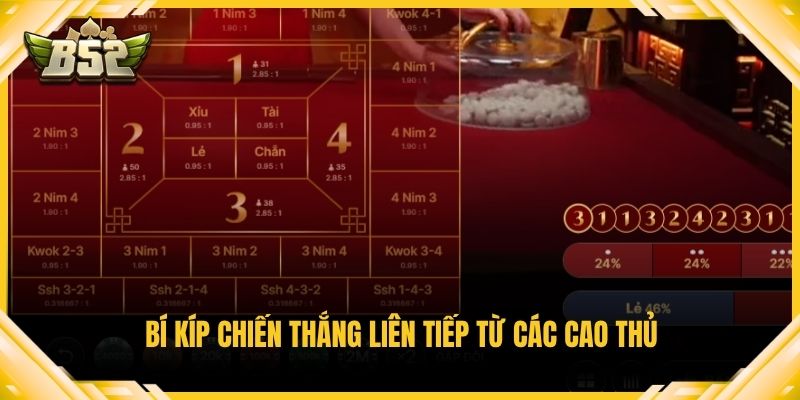 Bí kíp chiến thắng liên tiếp từ các cao thủ